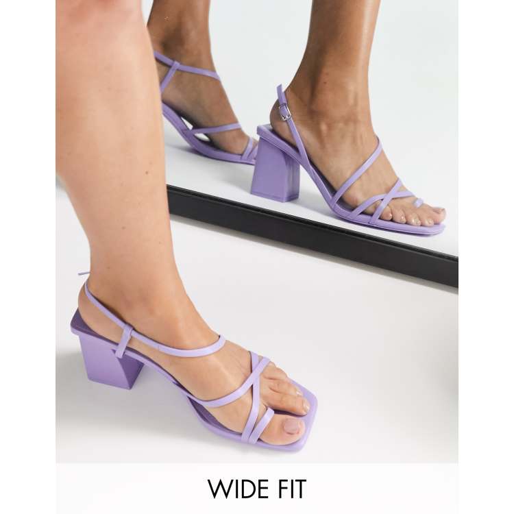 Lavender sandals outlet heels