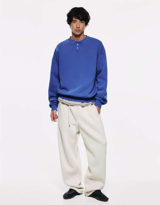 Pull&Bear – Jersey-Set in Aschgrau, 3 von 3