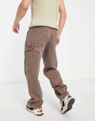 brown carpenter jeans