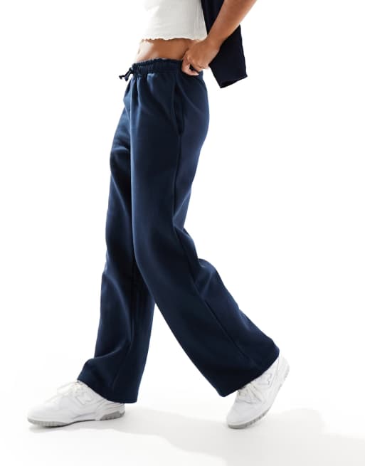 Wide leg jogging clearance pants