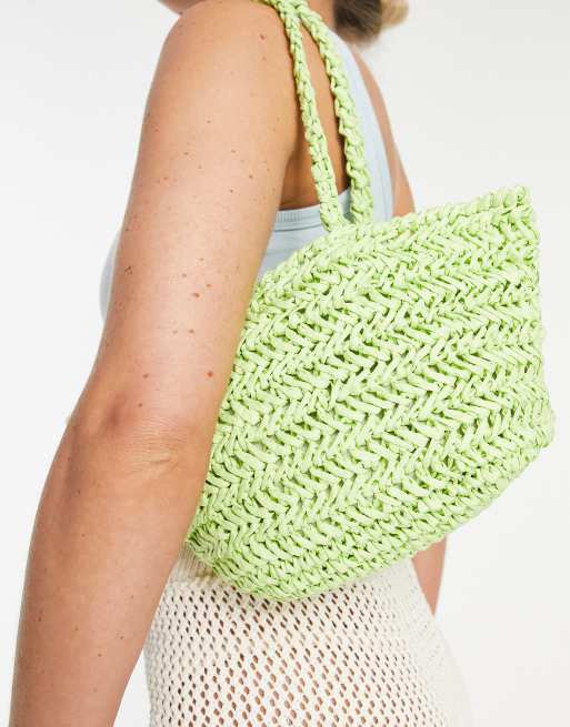 Woven Rattan Handbag