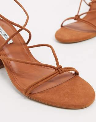 wrap tie sandals