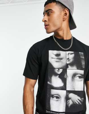 pull and bear mona lisa shirt