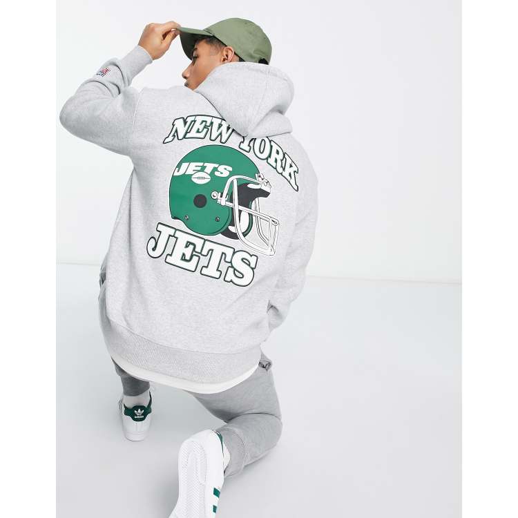 ASOS Tall Oversized Sweatshirt With Nfl New York Jets Print in Green for Men