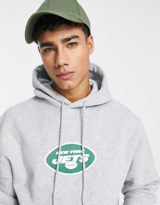 ASOS DESIGN Plus oversized sweatshirt with NFL New York Jets print