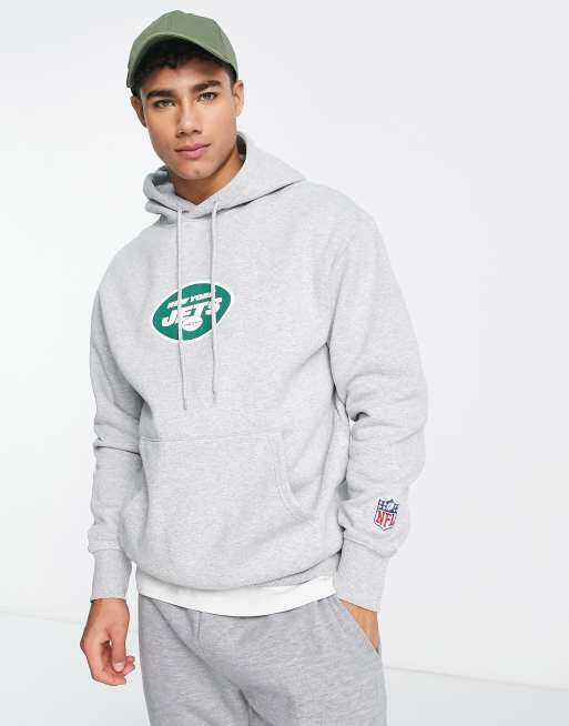 Pull & Bear - Grey NFL logos hoodie