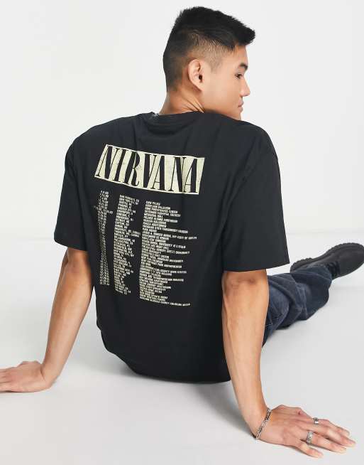 nirvana t shirt plus size