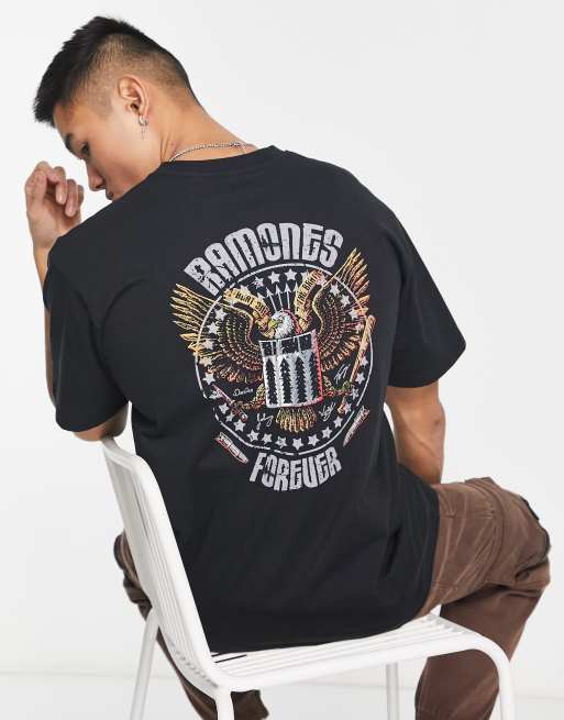 Black ramones outlet t shirt