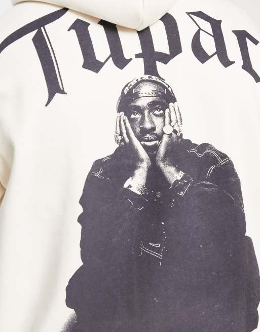 Tupac hoodie pull online and bear