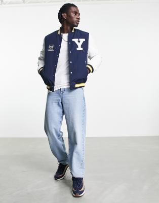 varsity jacket pull and bear