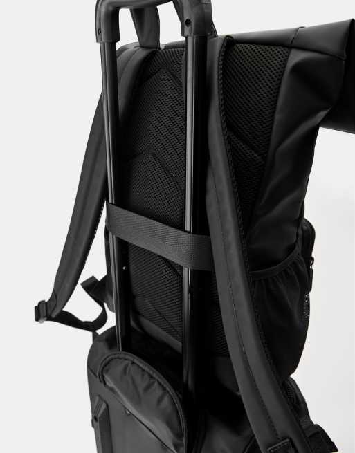 Pull&Bear zaino con patta gommata nero, 5 di 5