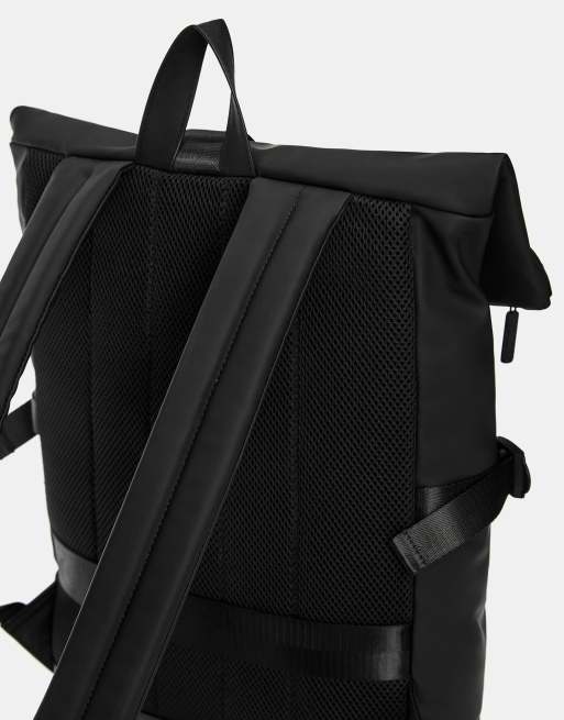 Pull&Bear - Zaino gommato nero, 4 di 4