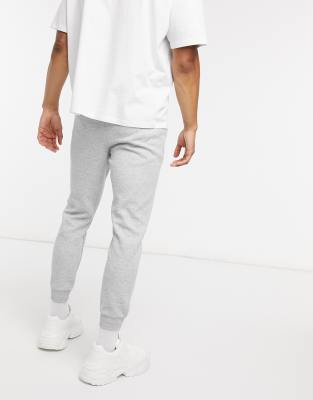 grey sweatpants with zipper pockets