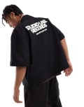[Pull & Bear] Pull & Bear zip through shirt in black M BLACK