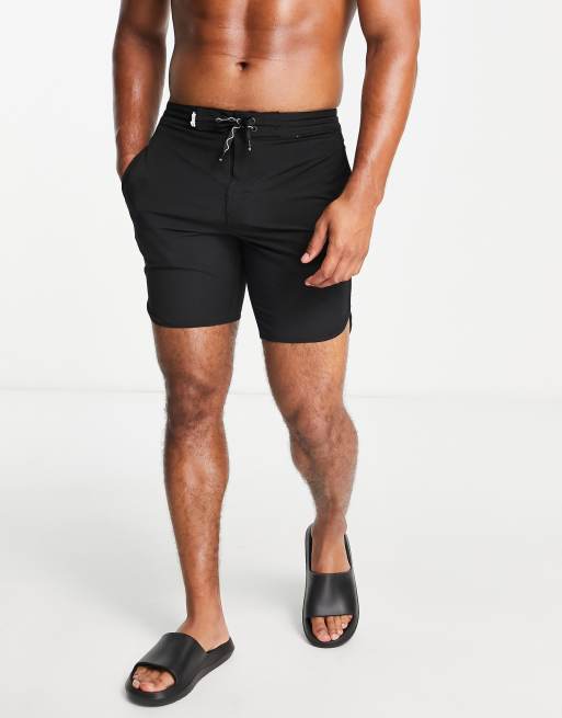 Pull&Bear - Zwemshort in zwart