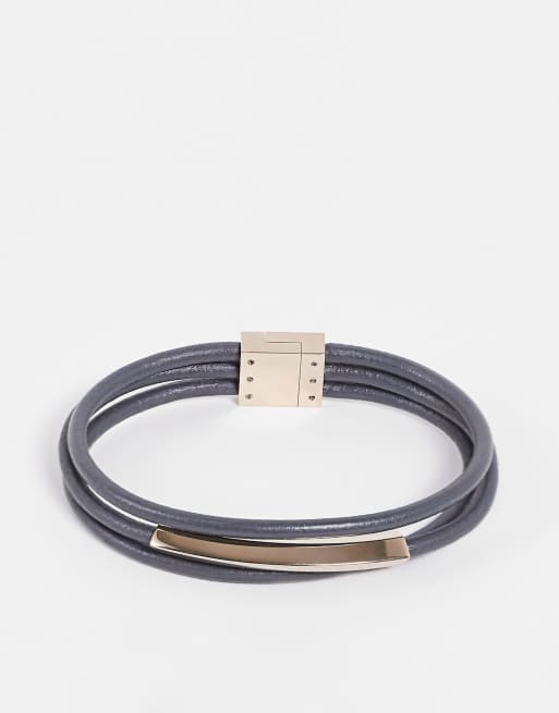 Pulsera de metales variados Insignia de Hugo Boss