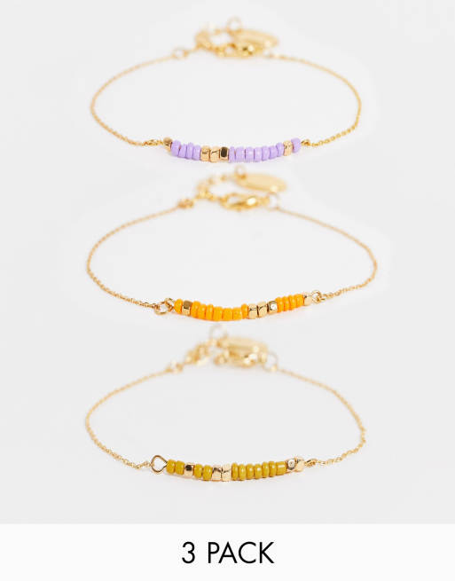 Pulsera dorada Sully de Mango