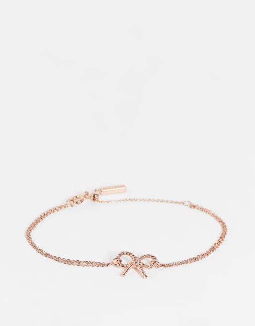 Pulsera dorado rosa estilo cadena vintage de Olivia Burton