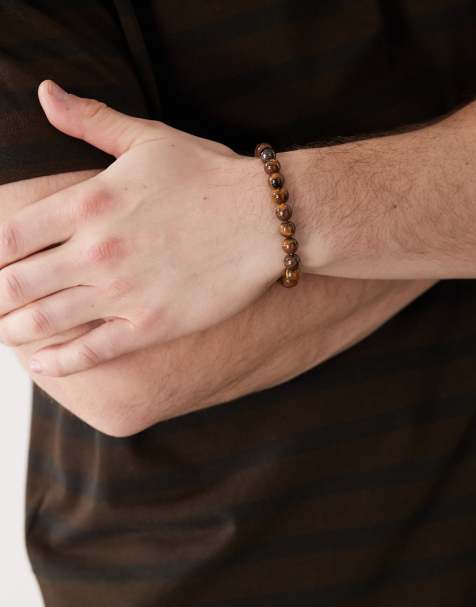 Pulsera marrón de cuentas de Faded Future - view 1