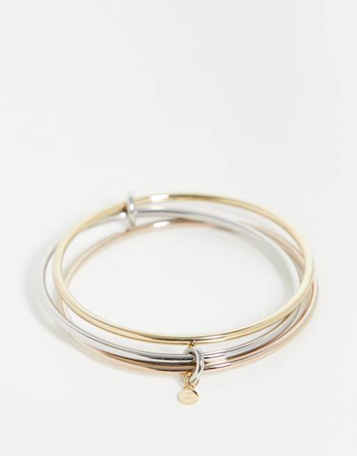 Pulsera triple de metal de Tommy Hilfiger