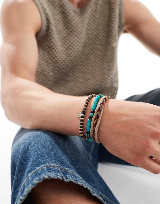 Pulseras de colores con diseños trenzados variados Dusk Till Dawn de Classics 77