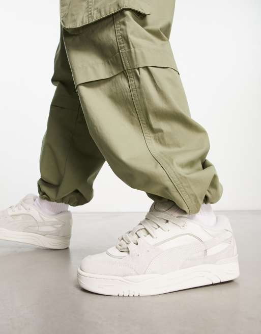 Puma 180 cord trainers in off white ASOS