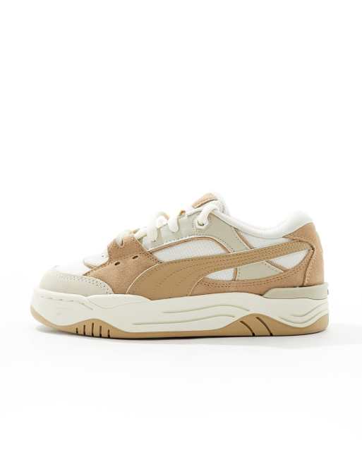 PUMA 180 sneakers in tan and white ASOS