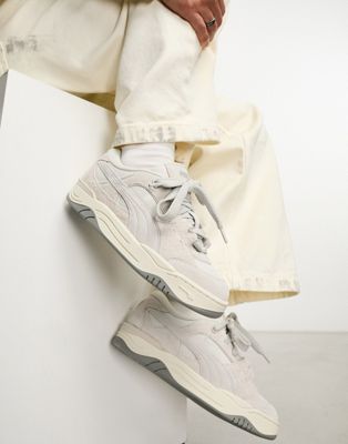 PUMA 180-Tones sneakers in off-white with gray detail | ASOS