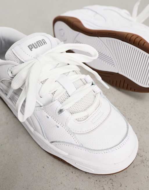 PUMA 180 Tones sneakers in triple white with rubber sole