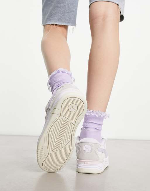 Puma cheap lilac trainers