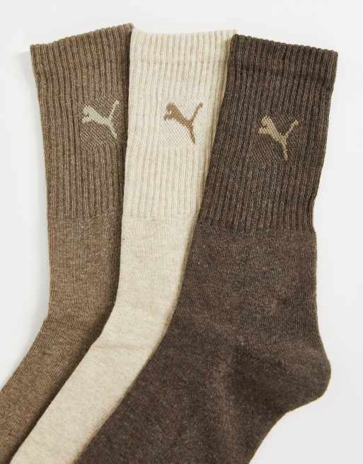 Brown on sale puma socks