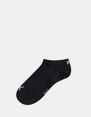 black puma trainer socks
