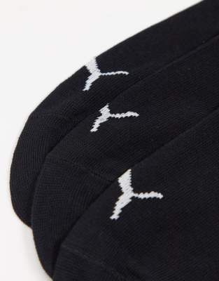 black puma trainer socks