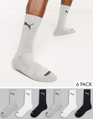 gray puma socks