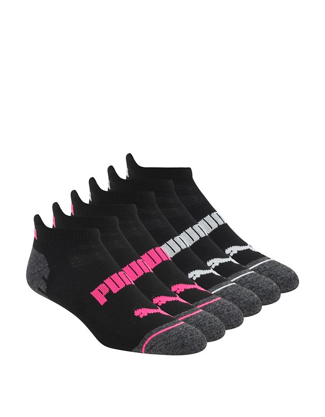 Puma 6-pack liner socks in multi