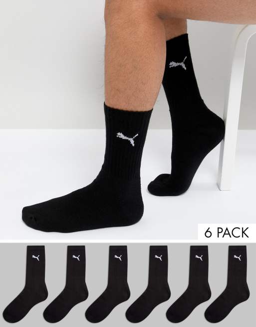 Puma 6 pack store socks