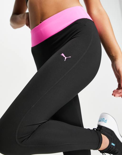 Puma seasons brushed legging tights in black