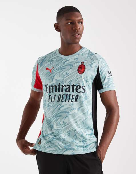 Puma AC Milan 25/26 goalkeeper jersey in mint green and red - view 1