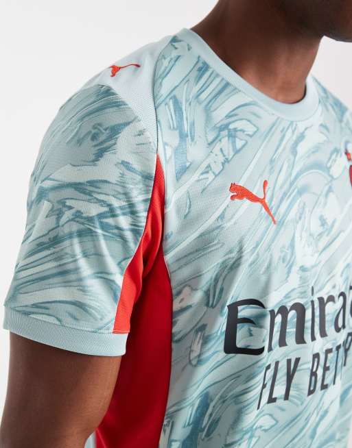 Puma AC Milan 25/26 goalkeeper jersey in mint green and red, 5 of 5