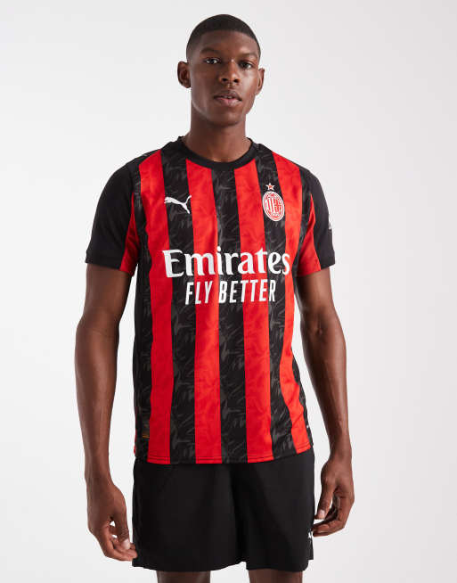Puma Ac milan 25/26 home jersey in for all time red-puma black