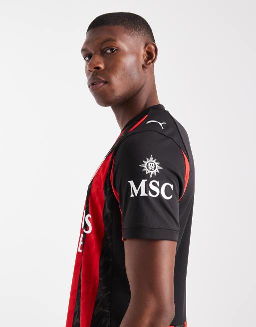 Puma AC Milan 25/26 home jersey in for red and black, 4 of 5