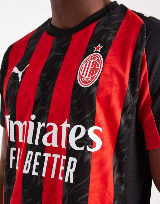 Puma AC Milan 25/26 home jersey in for red and black, 5 of 5