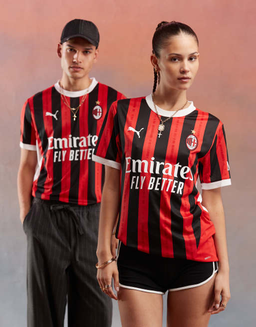 Puma AC Milan home football jersey ASOS