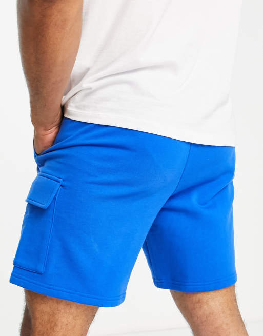 Mens royal best sale blue cargo shorts