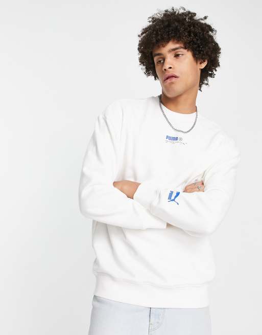 Puma store white sweater