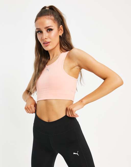 Puma crop top store pink