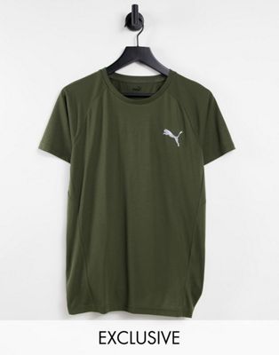 Puma Active Logo t-shirt in grey