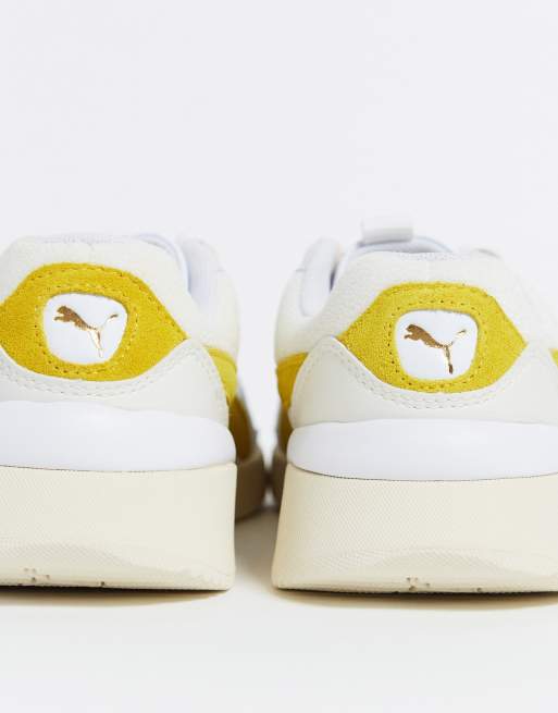 Puma aeon heritage white and black sneakers online