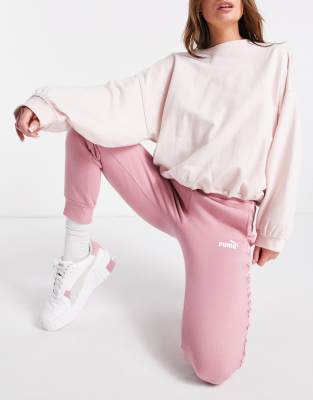 Puma Amplified Joggingbroek in roze ASOS