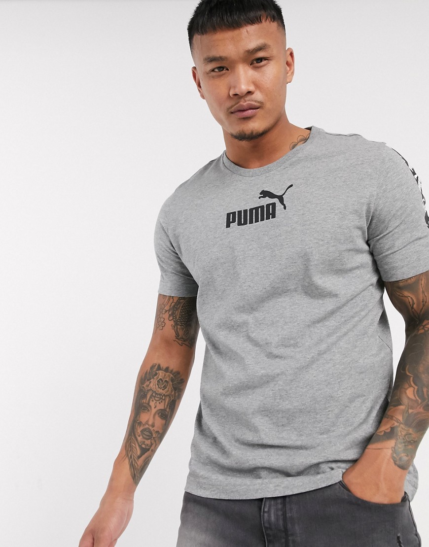 Puma - Amplified - T-shirt grigia-Grigio